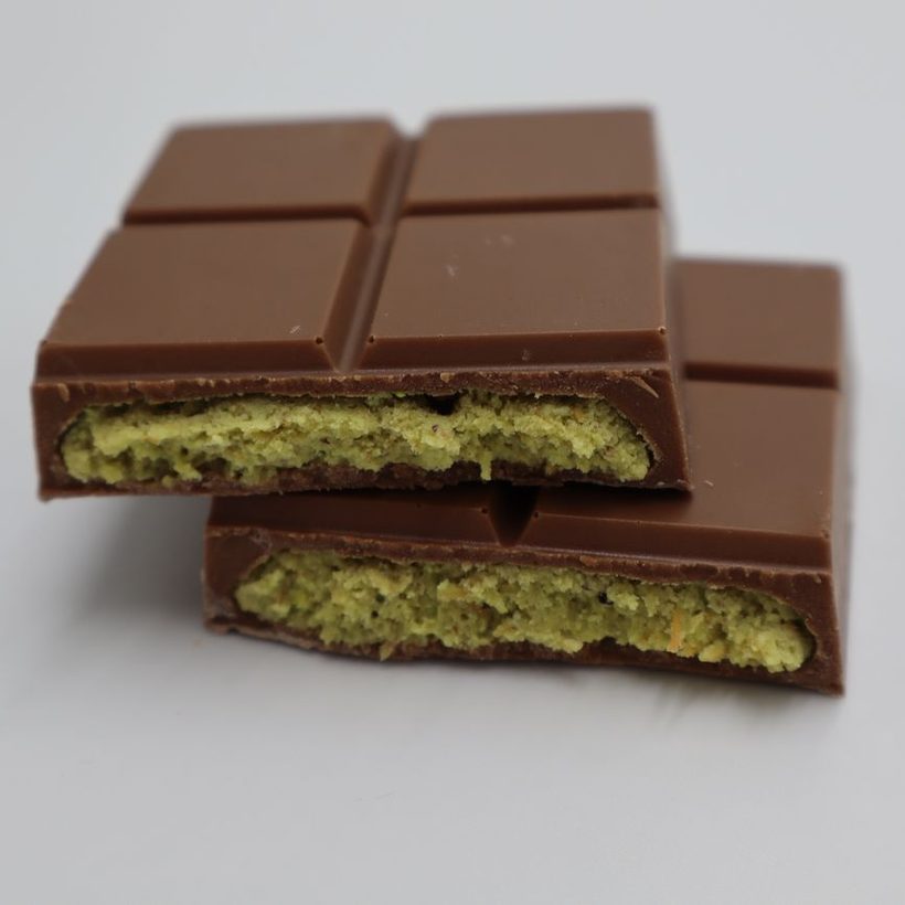 Pistache, noisette et cacao